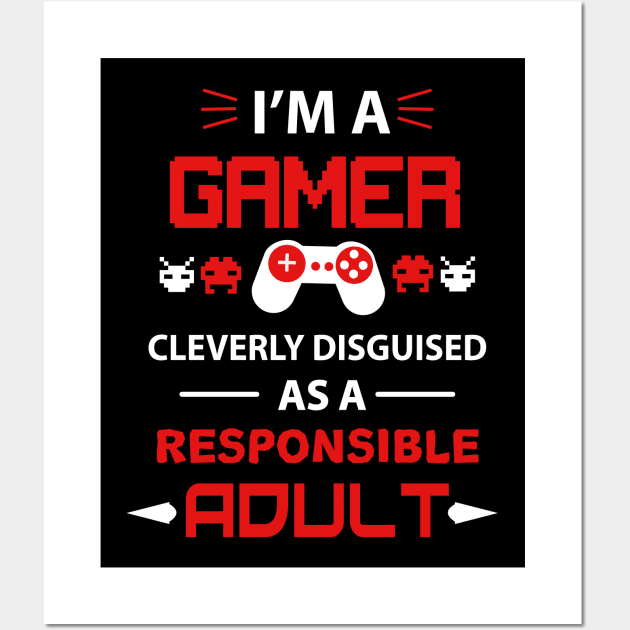 Yes I Play Games Wall Art by ManicDesigns